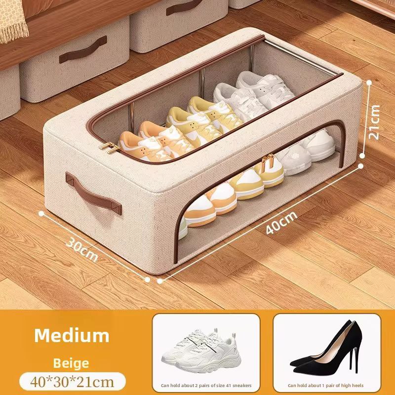 🧺 Boîte de rangement pliable – Pour chaussures et vêtements