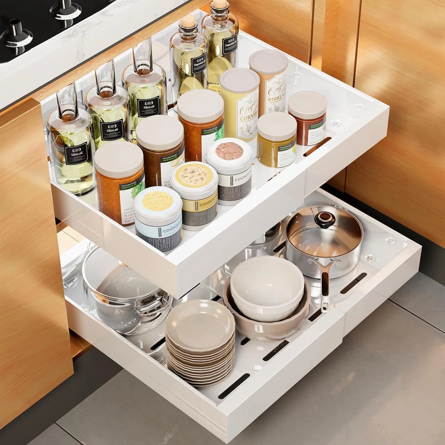 Organisateur de Cuisine Coulissant